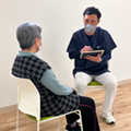 聞き取りの様子